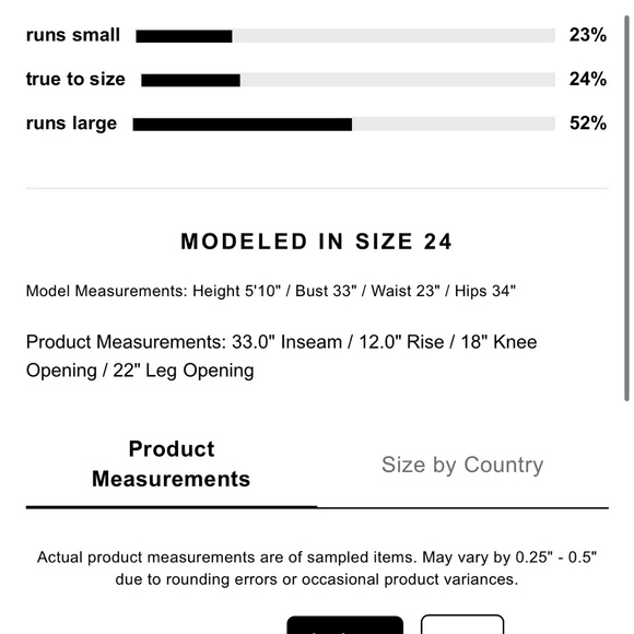 Citizens Paloma Baggy in Color Alemayde. Size 30 - Picture 7 of 14